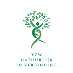 foto: logo VZW met boom, mens en DNA streng